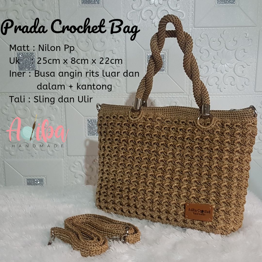 Prada Crochet Bag